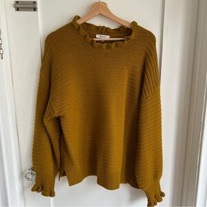 Madewell Mustard Sweater